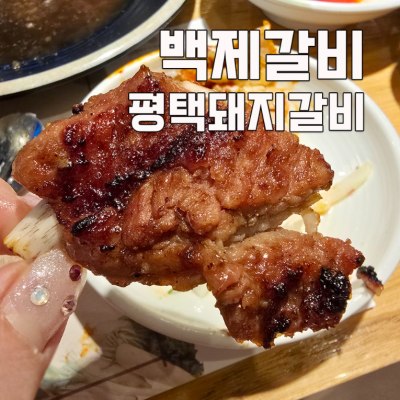 안성 백제갈비 본점 대표후기 이미지 1